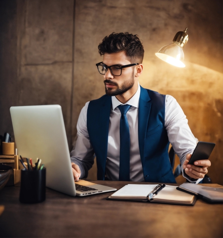 Glasses, Computer, Personal Computer, Laptop, Vision Care, Table