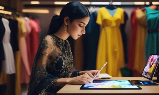 Photograph, Fashion, Sleeve, Table, Artist, Fashion Design