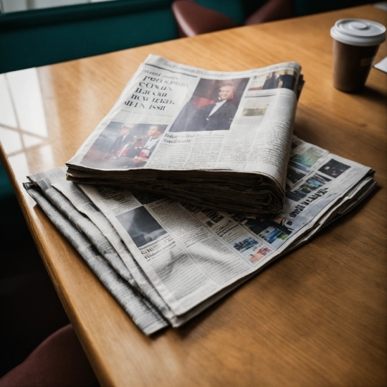 Table, Wood, Banknote, Publication, Cash, Font