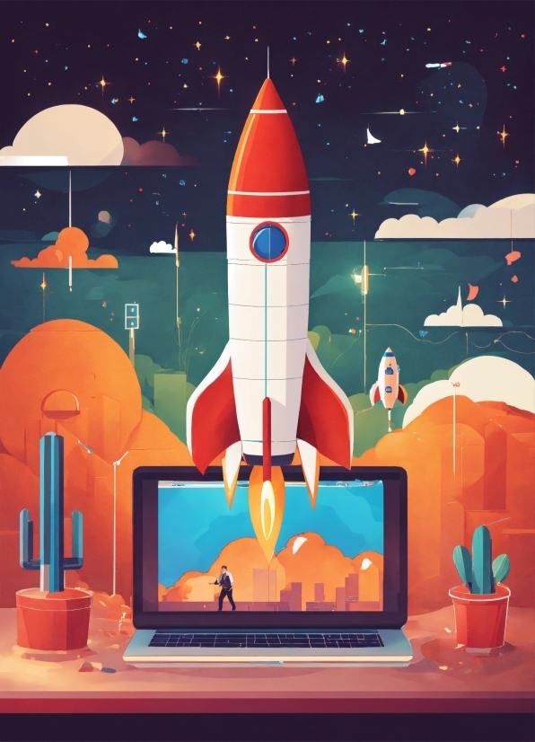 World, Table, Orange, Interior Design, Rocket, Space Shuttle