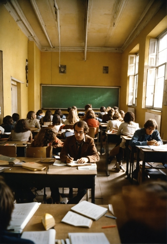 Table, Furniture, Desk, Window, Building, Chair