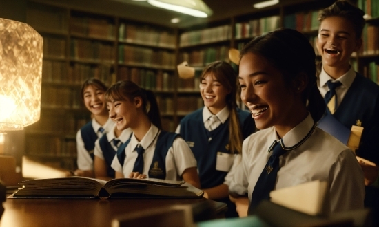 Smile, School Uniform, Tie, Happy, Event, Uniform