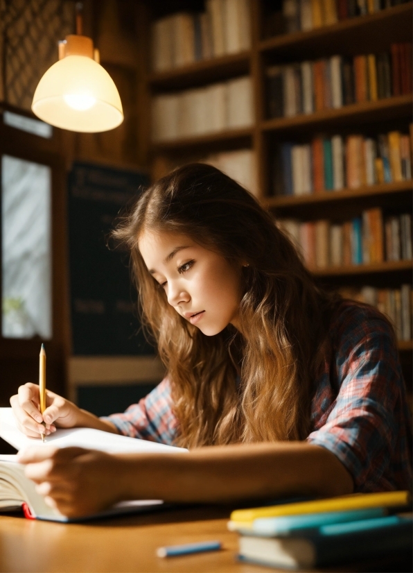 Hairstyle, Table, Lighting, Shelf, Lamp, Fun