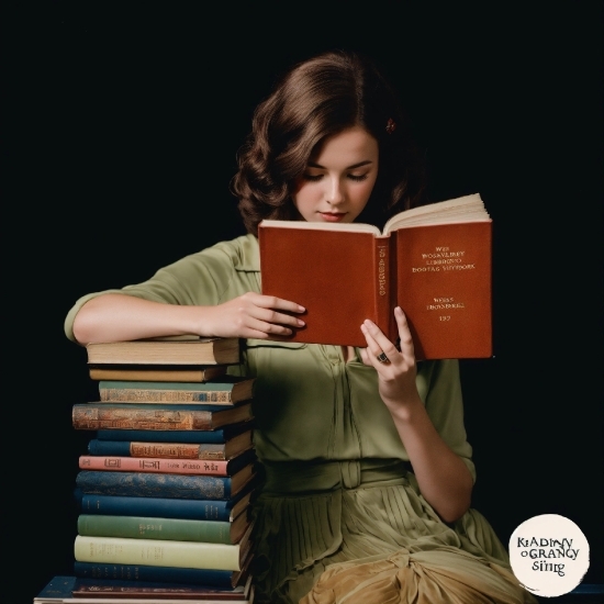 Book, Publication, Wood, Flash Photography, Long Hair, Book Cover