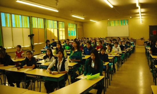 Table, Chair, Community, Event, Hall, Building