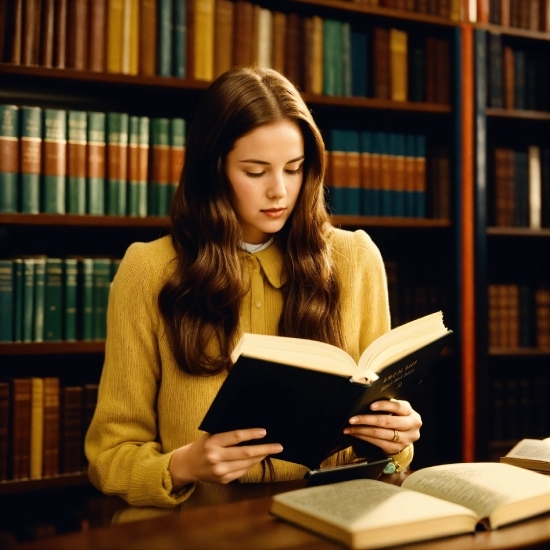 Clothing, Bookcase, Book, Shelf, Publication, Shelving