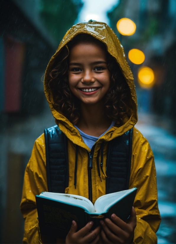 Smile, Outerwear, Eye, Happy, Flash Photography, Jacket