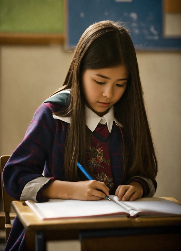 School Uniform, Coat, Chair, White-collar Worker, Table, Event