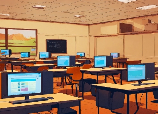 Computer, Personal Computer, Table, Computer Monitor, Furniture, Peripheral