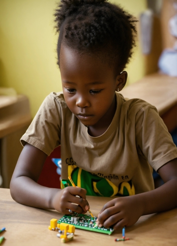 Green, Black, Sharing, Curious, Yellow, Toddler