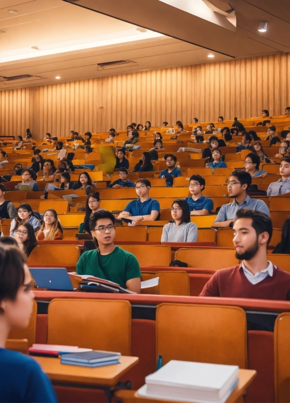 Table, Academic Institution, Event, T-shirt, Chair, Room