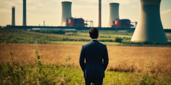 Sky, Cooling Tower, Plant, Atmosphere, Light, Building