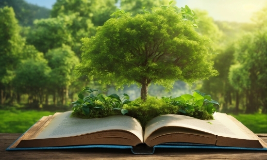 Plant, Book, Green, Leaf, Botany, Tree