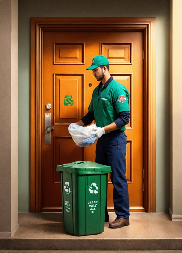 Waste Containment, Waste Container, Hat, Door, Fixture, Gas