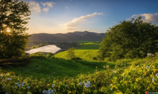 Cloud, Sky, Plant, Mountain, Natural Landscape, Highland