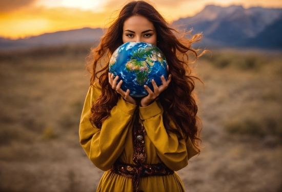 Hair, Outerwear, Hairstyle, Plant, Smile, People In Nature