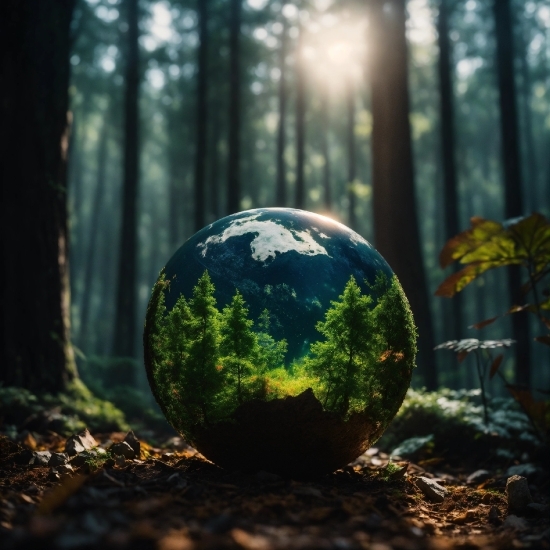 Plant, Sky, Natural Landscape, Wood, Terrestrial Plant, Sunlight