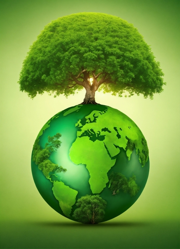 World, Green, Globe, Organism, Natural Landscape, Biome