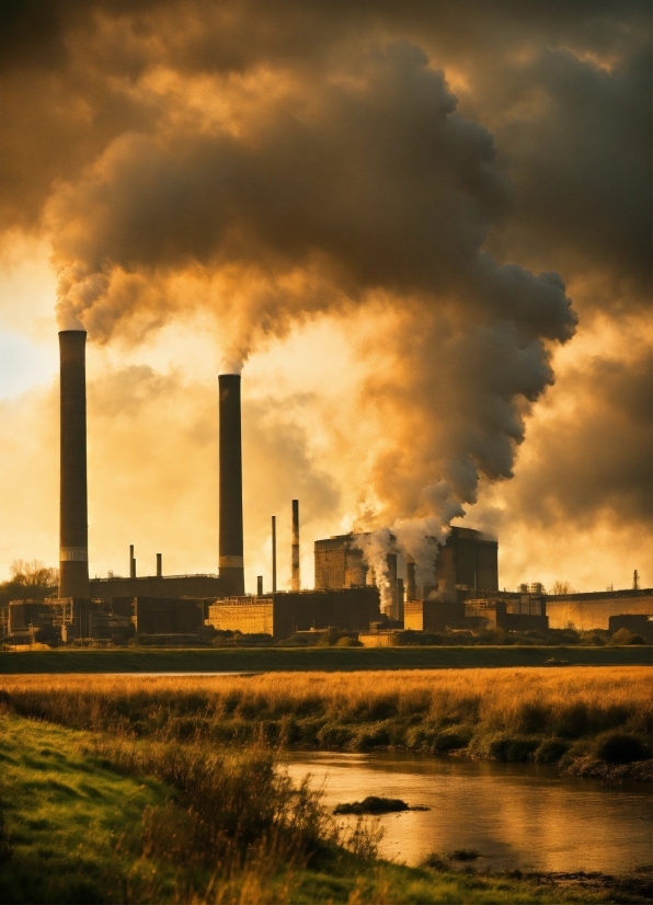 Cloud, Sky, Water, Atmosphere, Natural Environment, Power Station