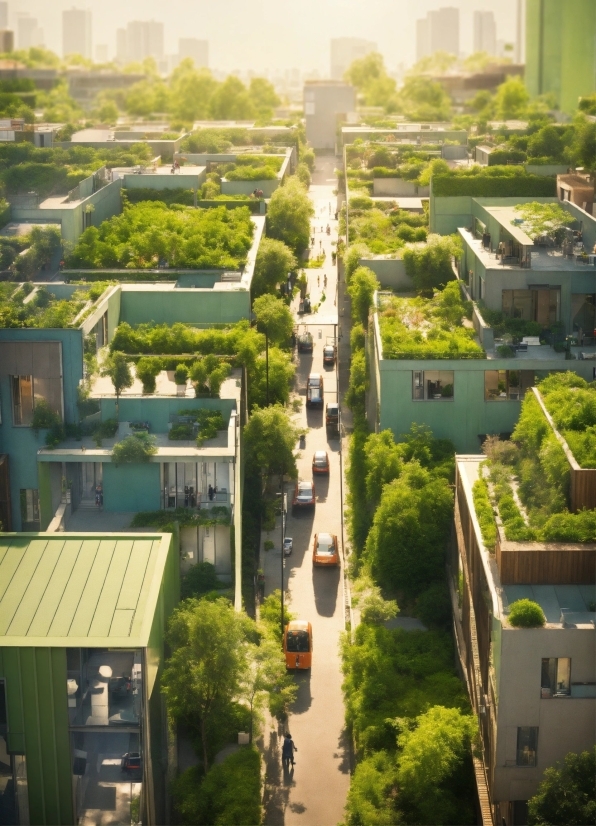 Daytime, Property, Plant, Building, Green, Tower Block