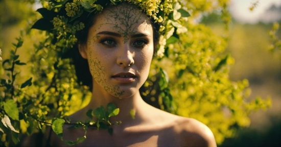 Face, Lip, Hairstyle, Flower, Eye, Plant