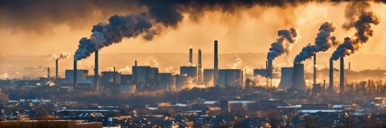 Cloud, Atmosphere, Sky, Electricity, Pollution, Power Station