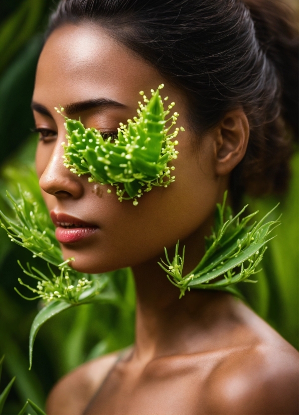 Face, Head, Eyebrow, Photograph, Plant, Eye