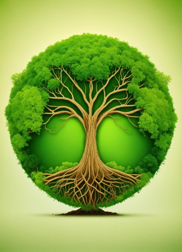 Head, Plant, Green, Natural Environment, World, Tree