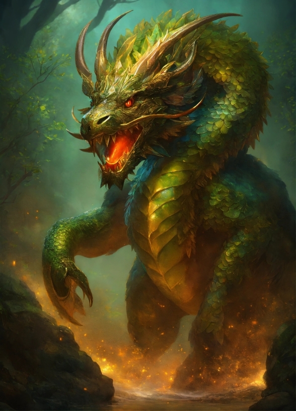 Organism, Art, Mythical Creature, Cg Artwork, Supernatural Creature, Cryptid