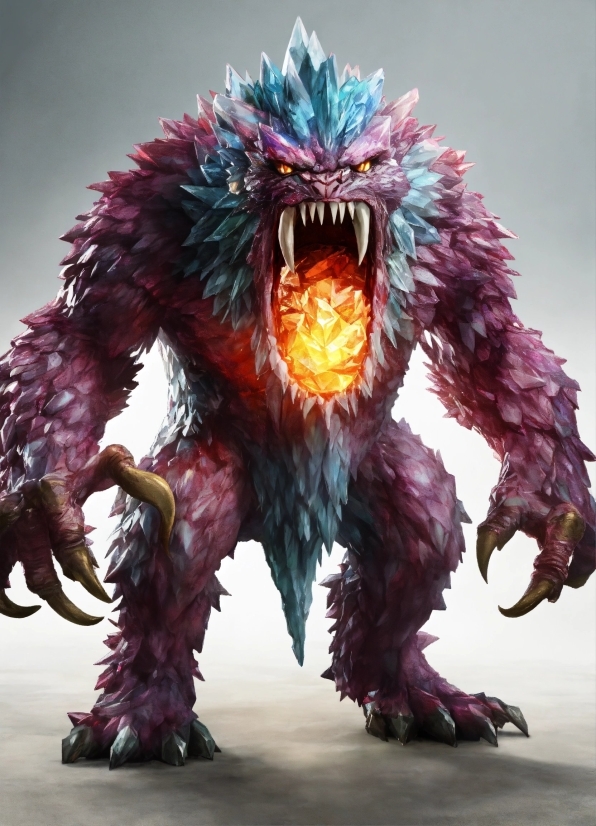 Mythical Creature, Purple, Toy, Cg Artwork, Art, Supernatural Creature