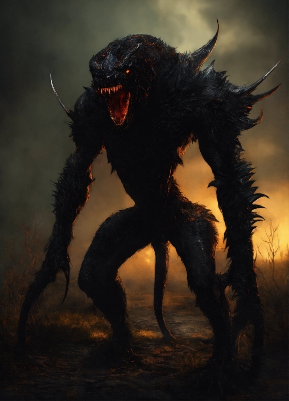 Art, Cg Artwork, Fictional Character, Terrestrial Animal, Darkness, Event