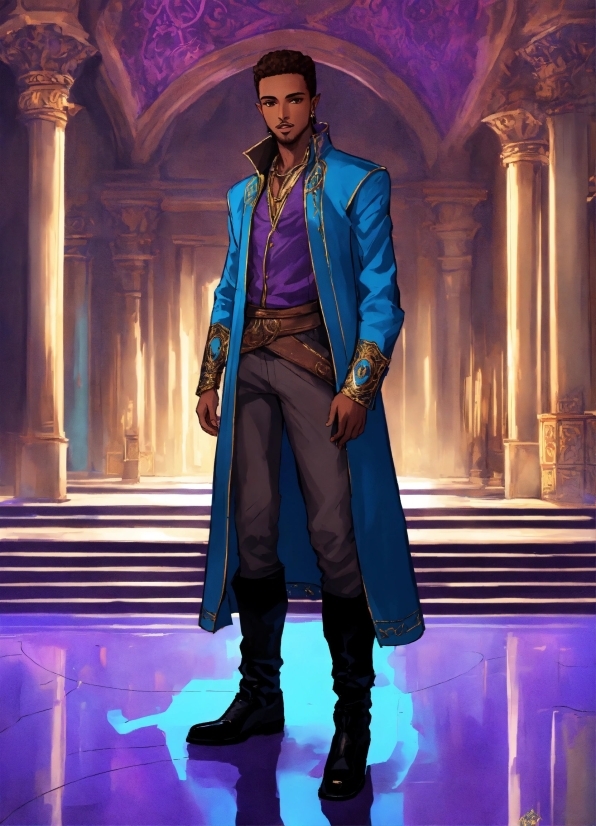 Blue, Purple, Fashion Design, Entertainment, Blazer, Electric Blue