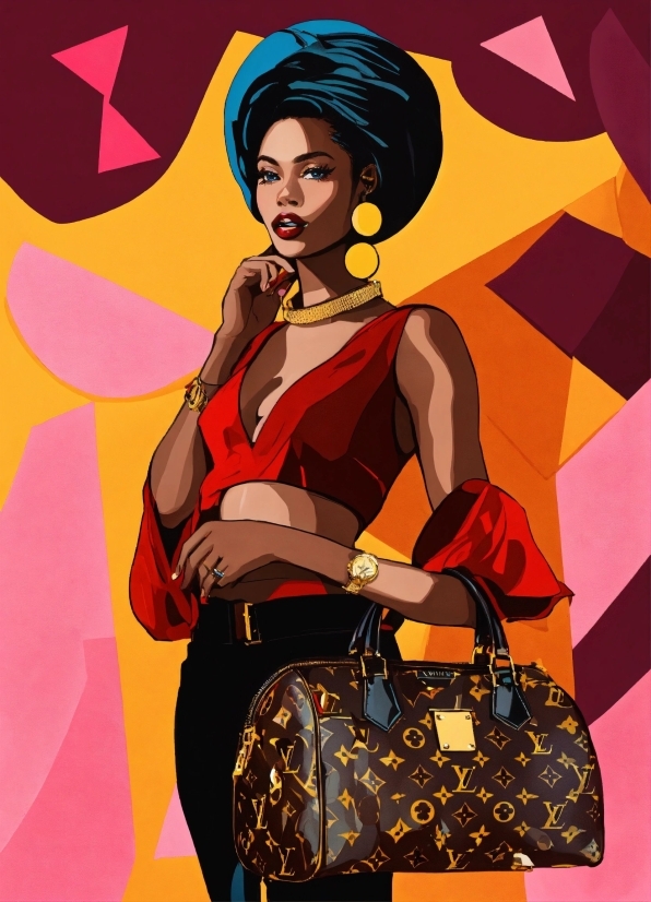 Cartoon, Sleeve, Style, Art, Painting, Fashion Design