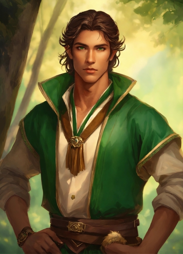 Art, Cg Artwork, Painting, Fictional Character, Illustration, Chest