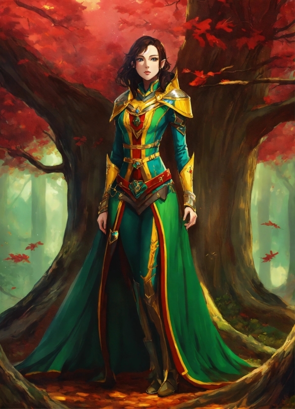 Art, Cg Artwork, Fashion Design, Painting, Beauty, Fictional Character