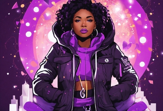 Purple, Light, Music Artist, Sleeve, Flash Photography, Violet