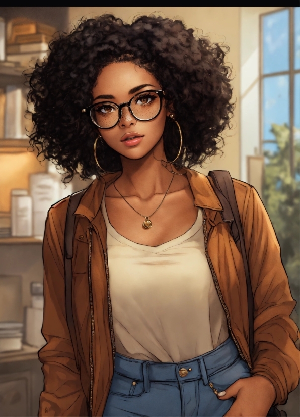 Lip, Outerwear, Eyebrow, Vision Care, Jheri Curl, White