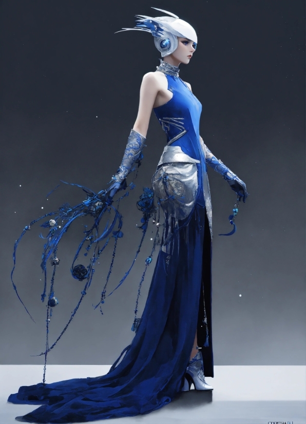 Art, Fashion Design, Performing Arts, Electric Blue, Entertainment, Costume Design