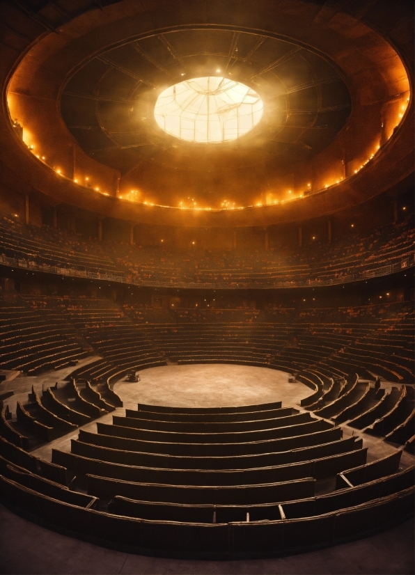 Light, Nature, Amber, Wood, Circle, Landmark