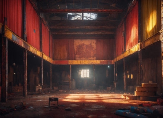 Wood, Hall, Symmetry, Tints And Shades, Ceiling, Building