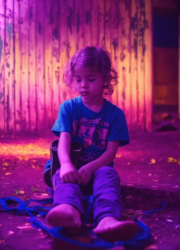 Purple, Human, Flash Photography, Violet, Pink, Fun