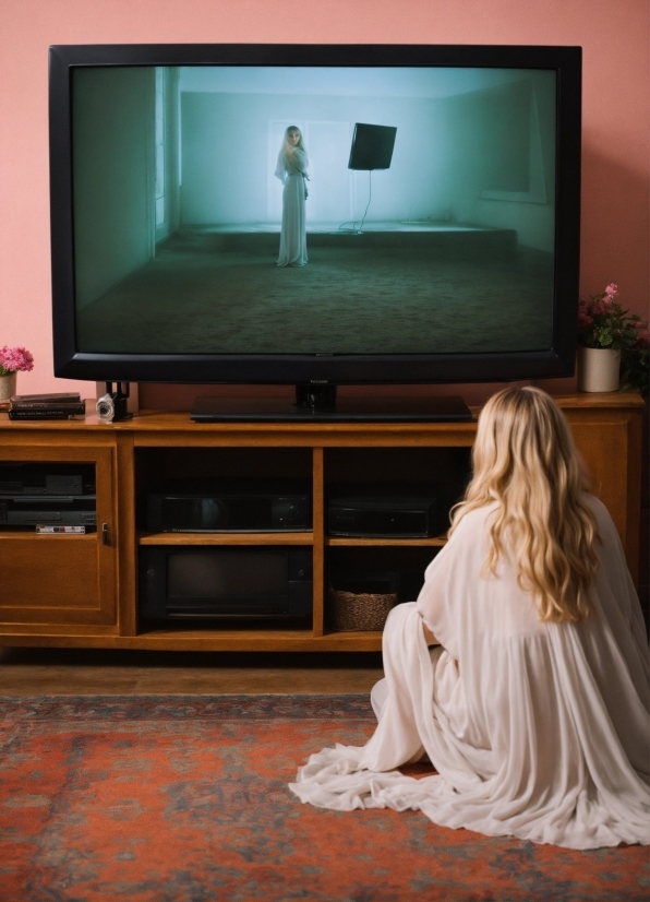 Television, Comfort, Lighting, Dress, Wood, Standing