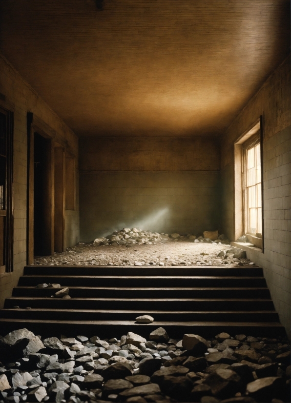 Atmosphere, Sky, Wood, Window, Stairs, Line