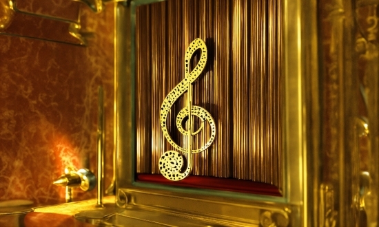 Building, Gold, Wood, Musical Instrument, Window, Art