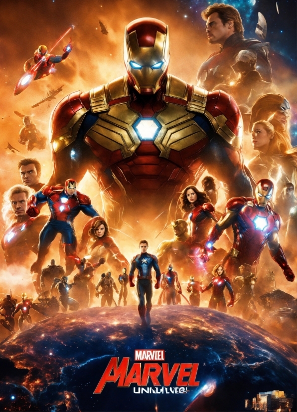 Light, Cartoon, Art, Poster, Fictional Character, Action Film