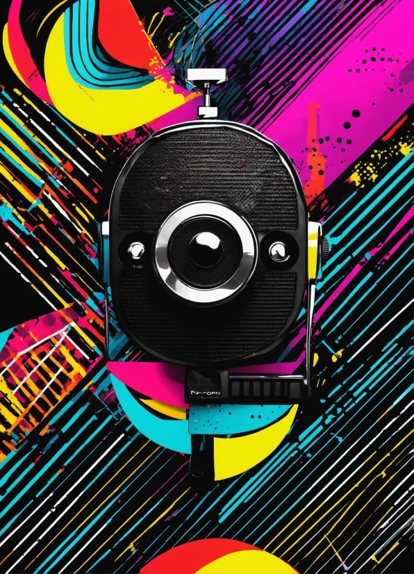 Colorfulness, Eye, Font, Art, Magenta, Audio Equipment