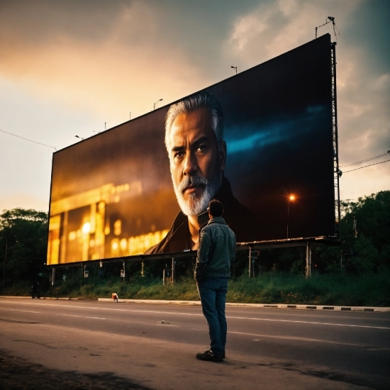 Sky, Cloud, Billboard, Flash Photography, Building, City