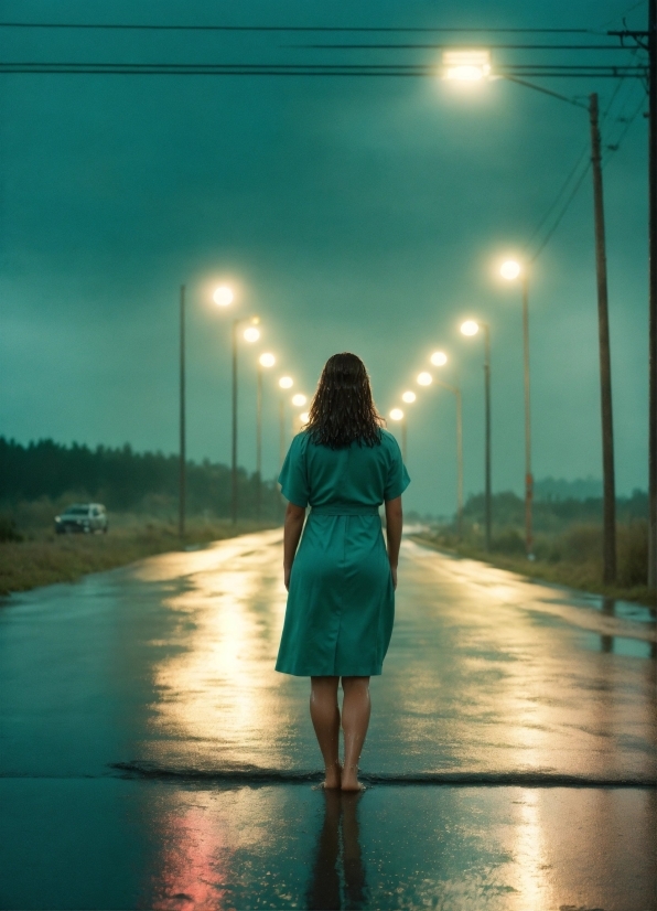 Sky, Cloud, Street Light, Light, Infrastructure, Flash Photography