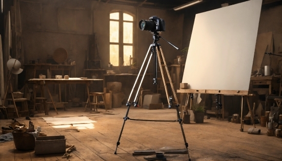 Tripod, Window, Easel, Building, Camera Accessory, Cameras & Optics