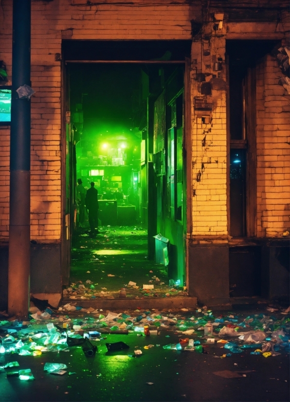 Building, Road Surface, Wood, Door, Tints And Shades, Midnight